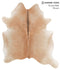 Caramel X-Large Brazilian Cowhide Rug 7'6