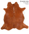 Brown and White Regular X-Large Brazilian Cowhide Rug 7'0