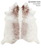 Salt and Pepper Brown XX-Large Brazilian Cowhide Rug 7'5