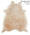 Caramel X-Large Brazilian Cowhide Rug 7'3