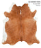 Brown and White Regular XX-Large Brazilian Cowhide Rug 7'6