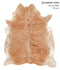 Light Brindle X-Large Brazilian Cowhide Rug 7'3