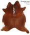 Brown and White Regular X-Large Brazilian Cowhide Rug 7'5