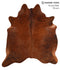Medium Brindle X-Large Brazilian Cowhide Rug 7'2