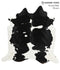Black and White X-Large Brazilian Cowhide Rug 7'6