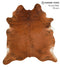 Medium Brindle XX-Large Brazilian Cowhide Rug 7'6