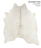 Light Grey X-Large Brazilian Cowhide Rug 7'6