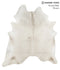 Light Grey XX-Large Brazilian Cowhide Rug 7'6