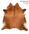 Medium Brindle XX-Large Brazilian Cowhide Rug 7'6