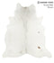 Salt and Pepper Brown X-Large Brazilian Cowhide Rug 7'4