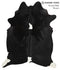 Black and White XX-Large Brazilian Cowhide Rug 7'10