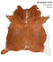 Brown and White Regular XX-Large Brazilian Cowhide Rug 7'3