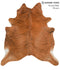 Medium Brindle XX-Large Brazilian Cowhide Rug 7'5
