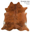Medium Brindle X-Large Brazilian Cowhide Rug 7'1