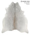 Medium Grey X-Large Brazilian Cowhide Rug 7'6