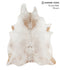 Salt and Pepper Brown X-Large Brazilian Cowhide Rug 7'6