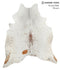 Salt and Pepper Brown XX-Large Brazilian Cowhide Rug 7'9