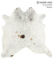 Salt and Pepper Brown X-Large Brazilian Cowhide Rug 6'7