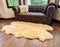 Cream New Zealand Sheepskin 4-Pelt 4' x 6' by Hudson Hides