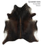 Dark Grey X-Large Brazilian Cowhide Rug 7'2