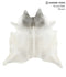 Medium Grey XX-Large Brazilian Cowhide Rug 7'4