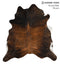Dark Brindle X-Large Brazilian Cowhide Rug 7'2