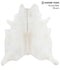 Light Grey XX-Large Brazilian Cowhide Rug 7'6