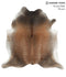 Grey with Beige X-Large Brazilian Cowhide Rug 6'11