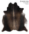 Dark Grey X-Large Brazilian Cowhide Rug 7'5