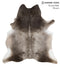 Dark Grey X-Large Brazilian Cowhide Rug 7'2