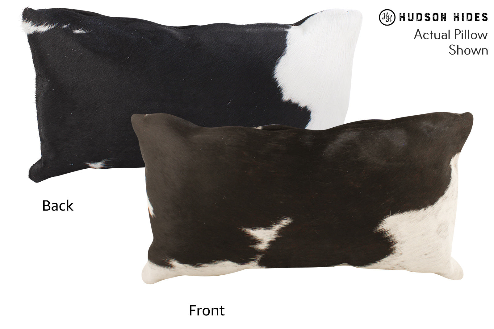 Black and White Cowhide Pillow #55040