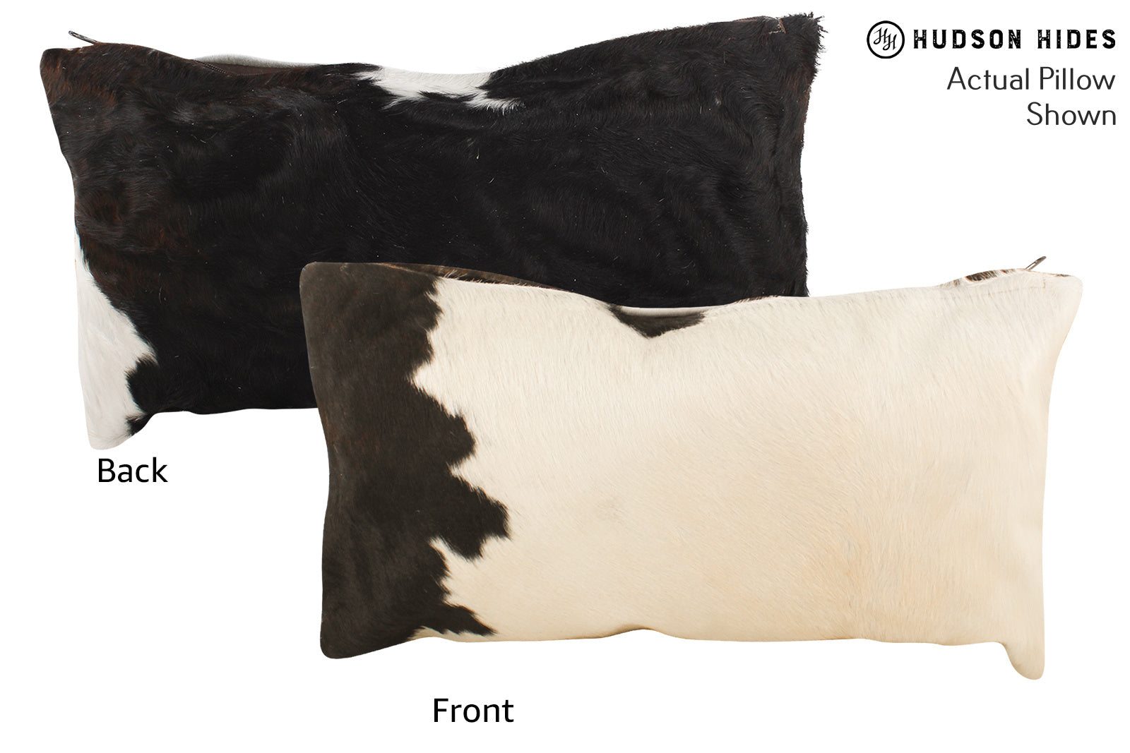 Black and White Cowhide Pillow #55191