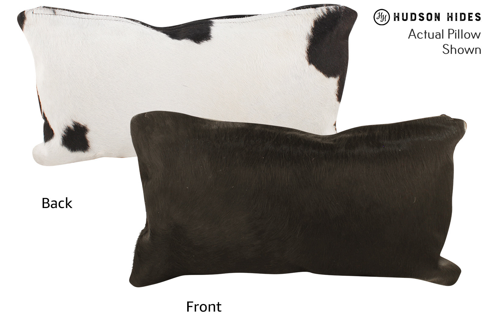 Black and White Cowhide Pillow #55223