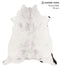 Salt and Pepper Black X-Large Brazilian Cowhide Rug 6'10