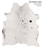 Salt and Pepper Black Large Brazilian Cowhide Rug 6'10