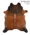 Chocolate Large Brazilian Cowhide Rug 6'8