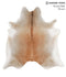 Grey with Beige X-Large Brazilian Cowhide Rug 6'11