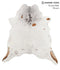 Salt and Pepper Brown X-Large Brazilian Cowhide Rug 6'10