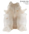 Grey with Beige X-Large Brazilian Cowhide Rug 7'8
