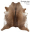 Taupe X-Large Brazilian Cowhide Rug 6'11