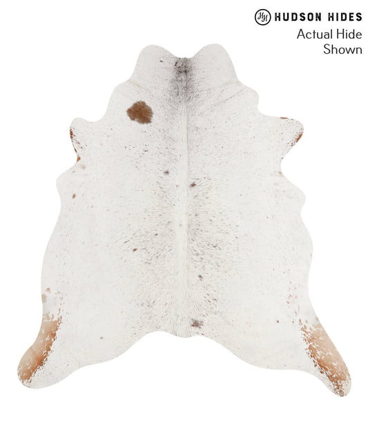 Salt and Pepper Brown Cowhide Rug #66331