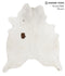 Salt and Pepper Brown X-Large Brazilian Cowhide Rug 7'2