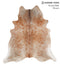 Caramel X-Large Brazilian Cowhide Rug 7'2