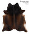 Chocolate X-Large Brazilian Cowhide Rug 7'1