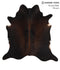 Chocolate X-Large Brazilian Cowhide Rug 6'11