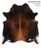 Chocolate X-Large Brazilian Cowhide Rug 6'8