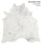 Grey Brindle X-Large Brazilian Cowhide Rug 6'11