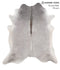 Medium Grey X-Large Brazilian Cowhide Rug 7'2
