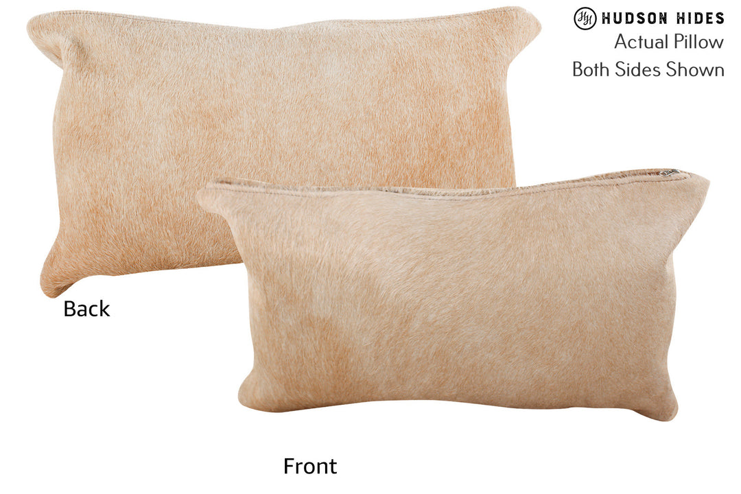 Beige Pillow 12"x22"#72341 by Hudson Hides