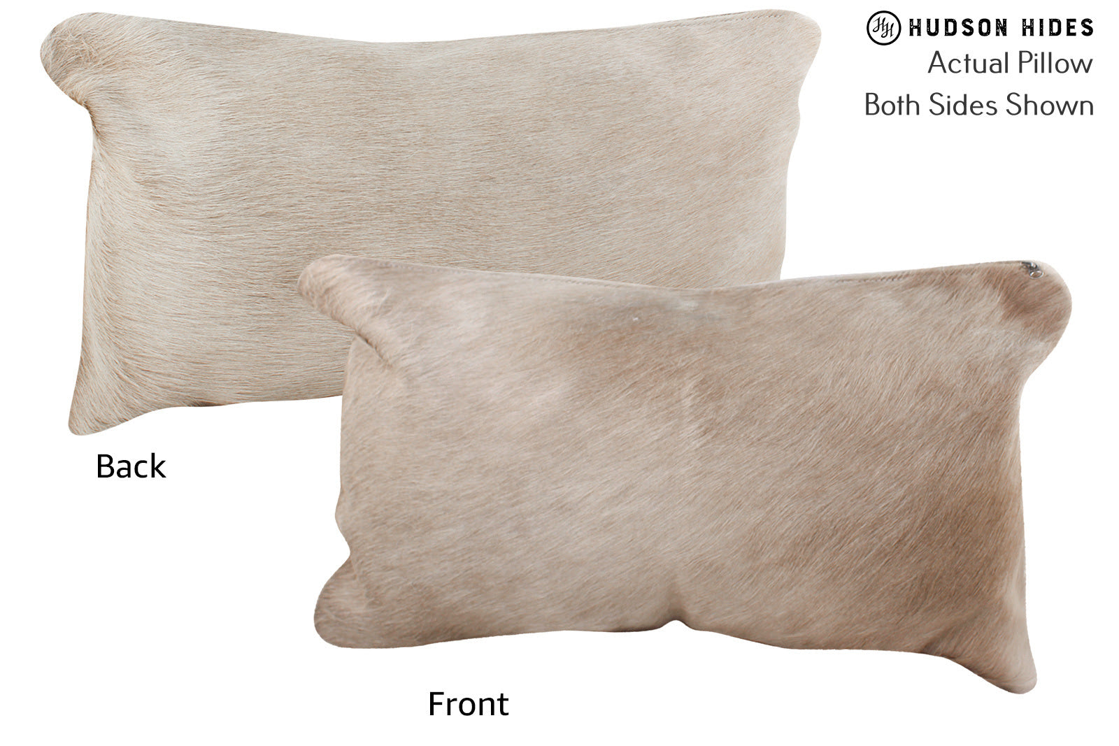 Champagne Cowhide Pillow #72770